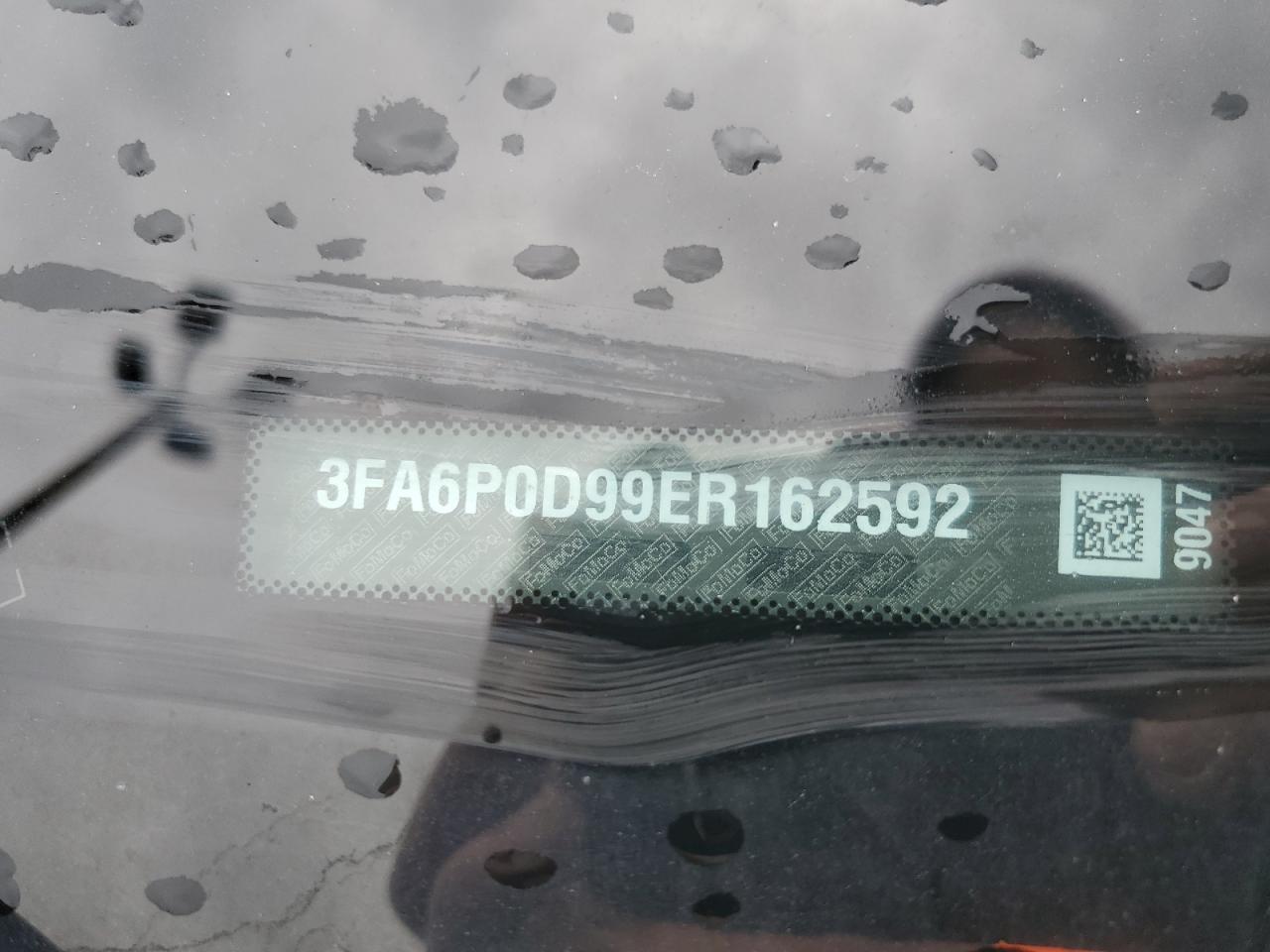 2014 Ford Fusion Titanium VIN: 3FA6P0D99ER162592 Lot: 50828864