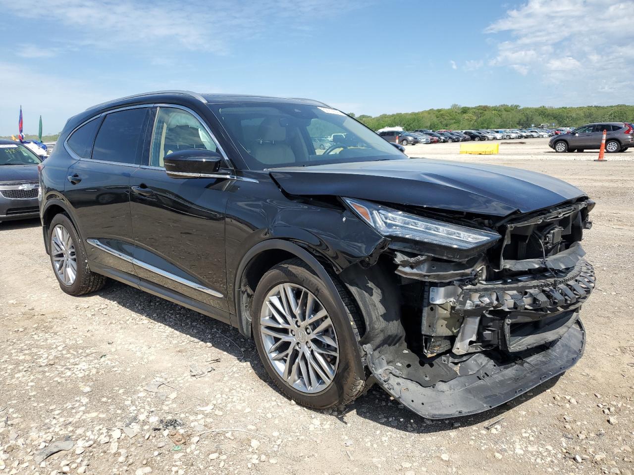 2023 Acura Mdx Advance VIN: 5J8YE1H81PL027738 Lot: 52919644