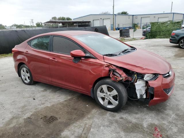Седаны HYUNDAI ELANTRA 2012 Красный