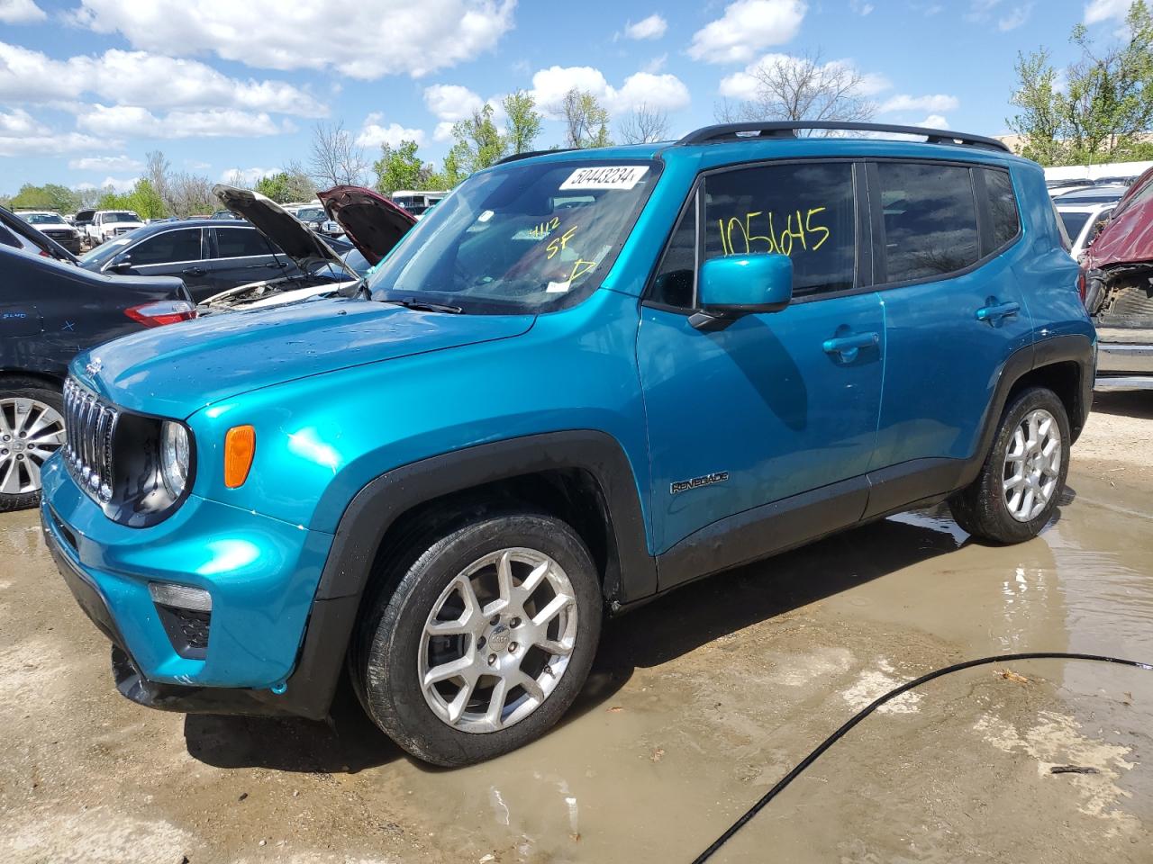 2020 Jeep Renegade Latitude VIN: ZACNJABBXLPL76157 Lot: 50443234