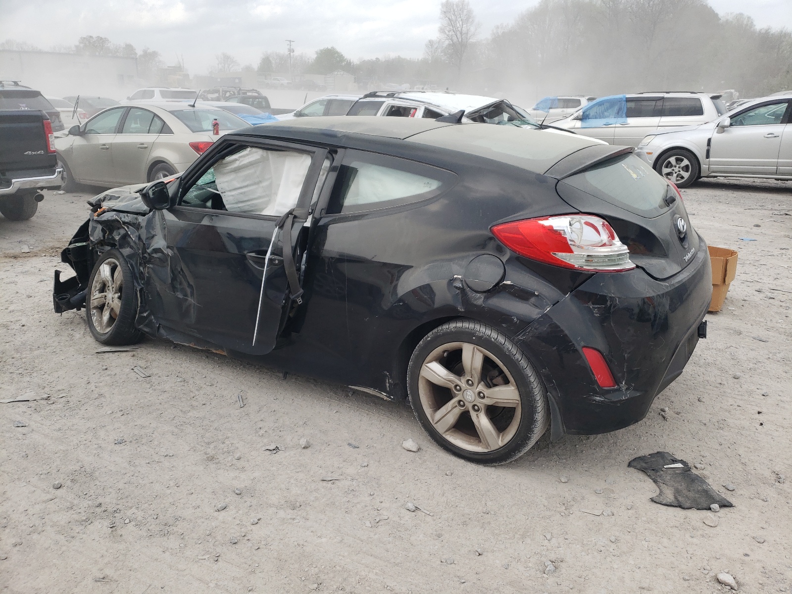 KMHTC6ADXEU208679 2014 Hyundai Veloster