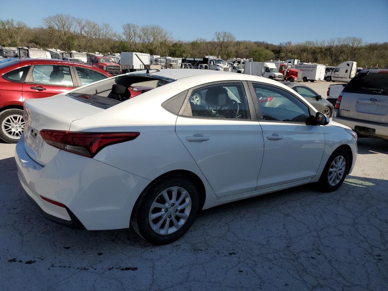 2018 Hyundai Accent Se VIN: 3KPC24A3XJE022118 Lot: 50641614