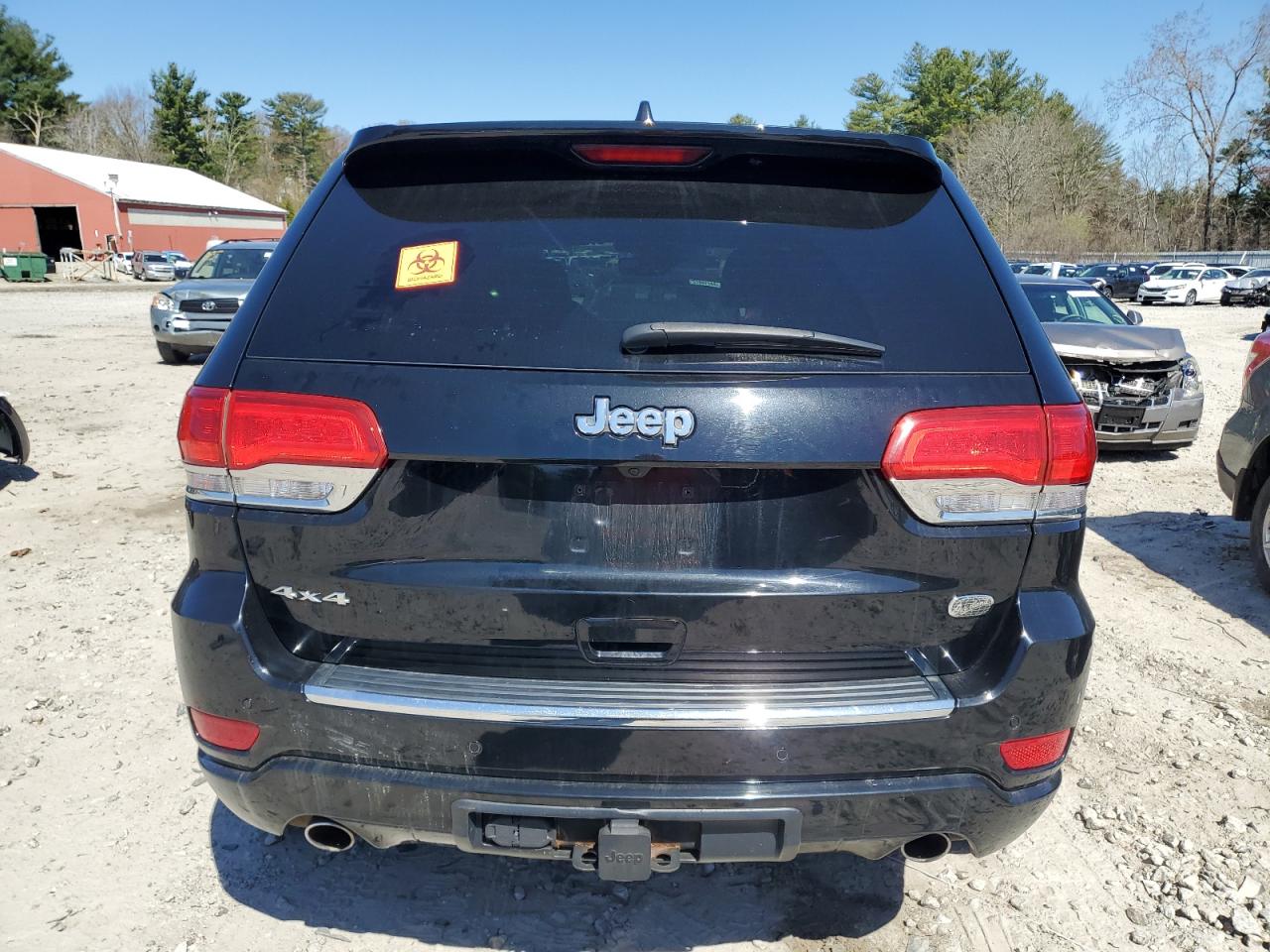 2018 Jeep Grand Cherokee Overland VIN: 1C4RJFCT5JC175406 Lot: 51811814