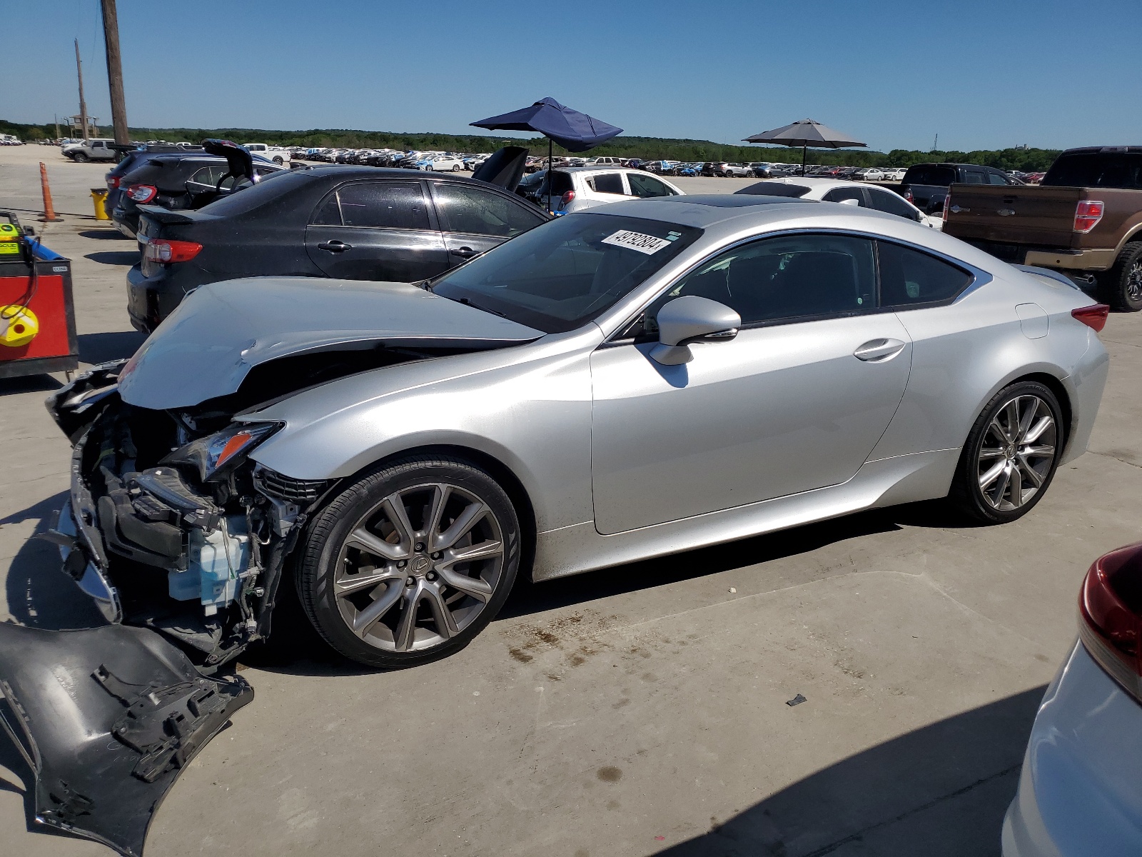 2016 Lexus Rc 200T vin: JTHHA5BC4G5001748