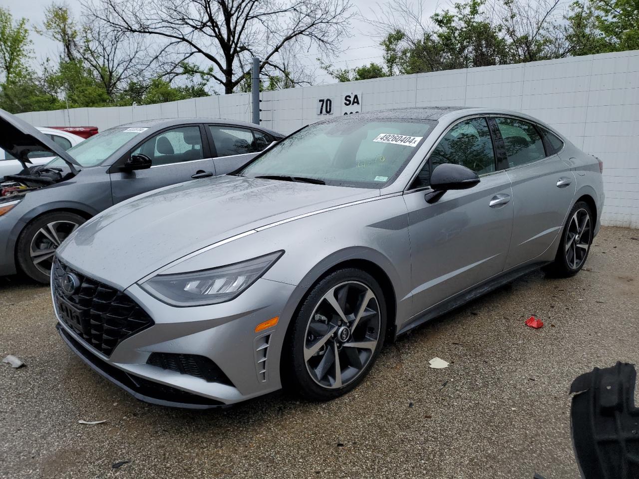 2021 Hyundai Sonata Sel Plus VIN: 5NPEJ4J2XMH109245 Lot: 49260404