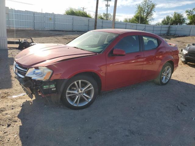  DODGE AVENGER 2012 Czerwony