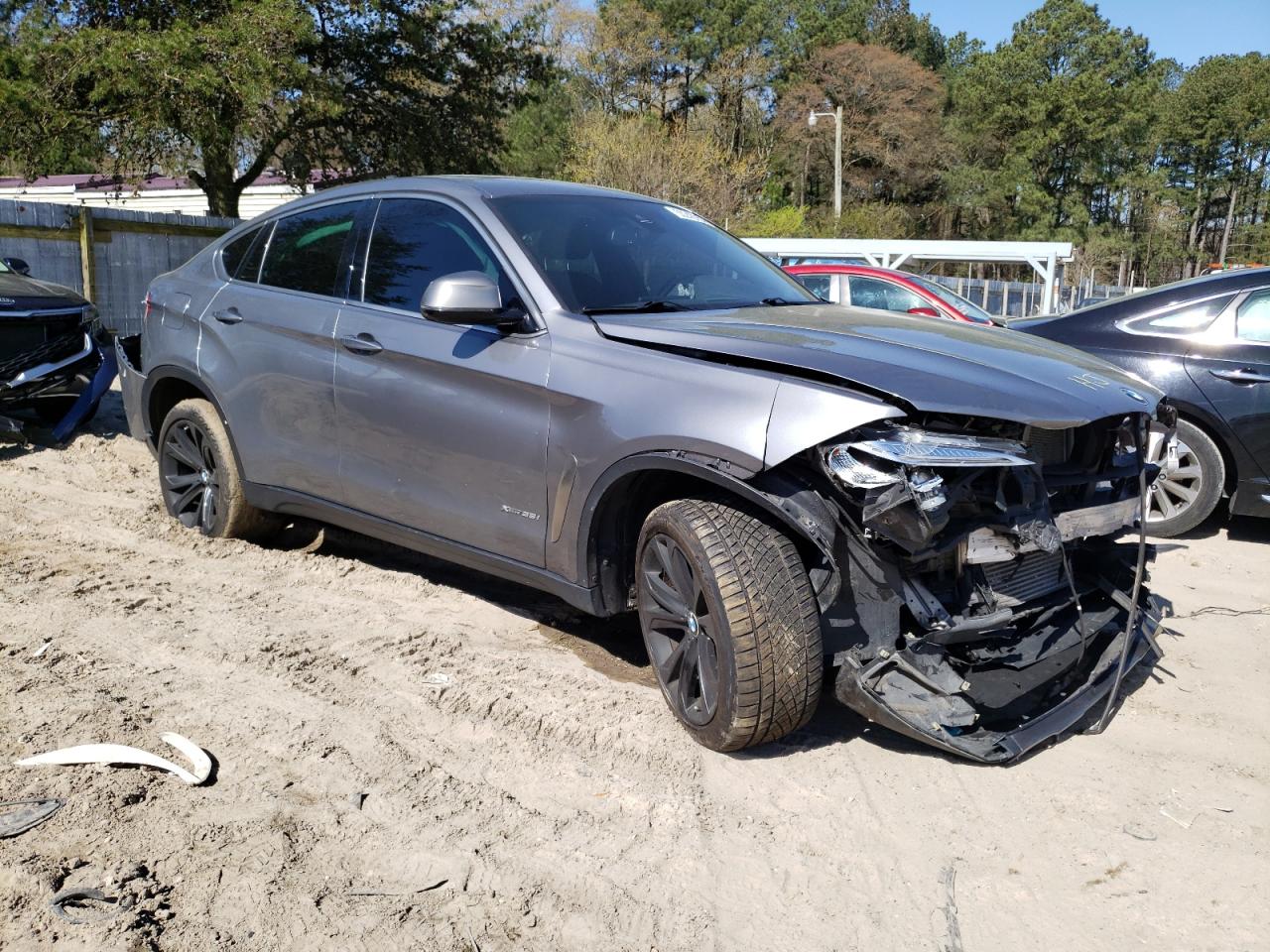 2017 BMW X6 xDrive35I VIN: 5UXKU2C55H0N84888 Lot: 50243854