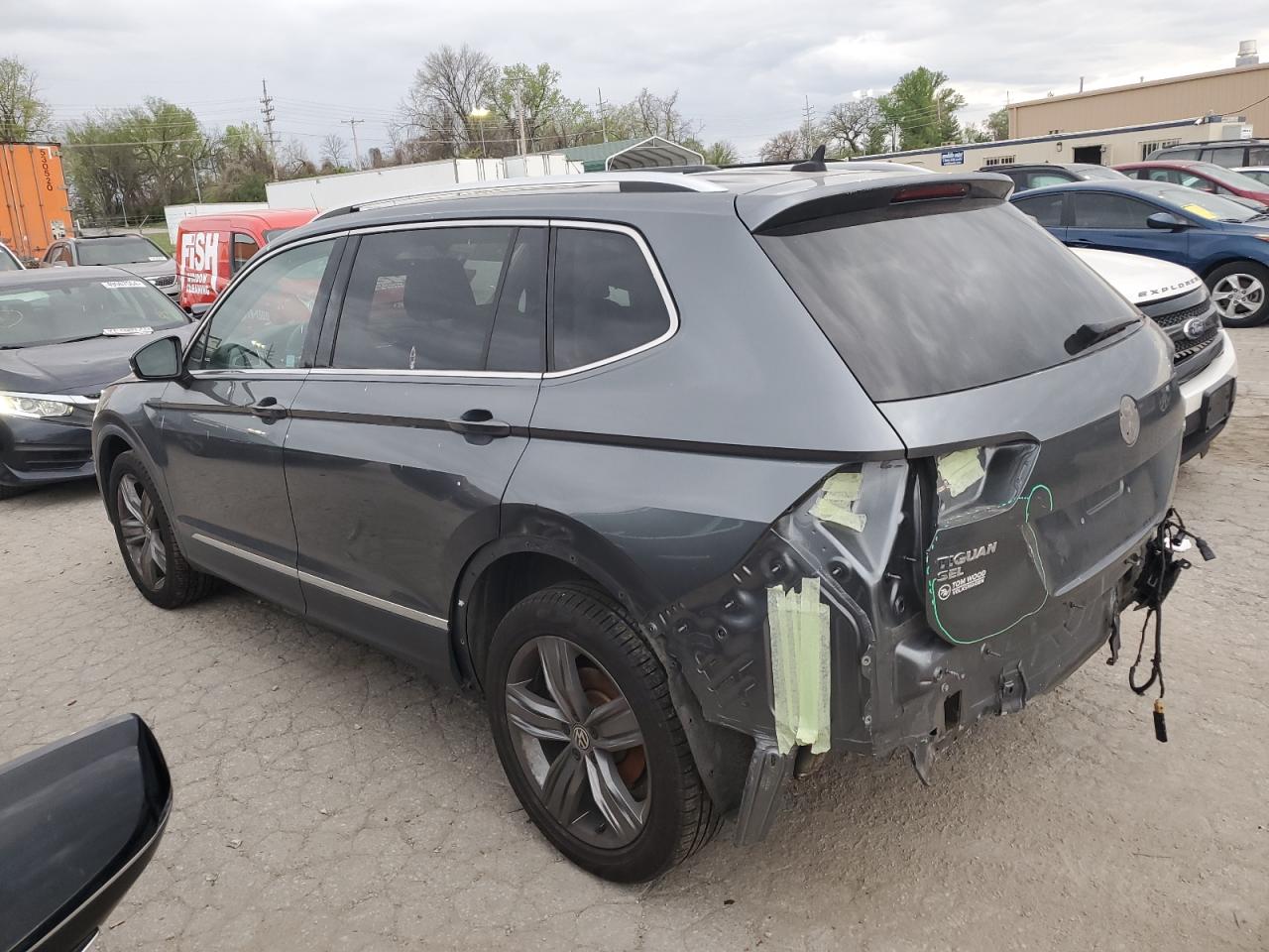 2019 Volkswagen Tiguan Sel Premium VIN: 3VV4B7AX8KM195282 Lot: 49806134