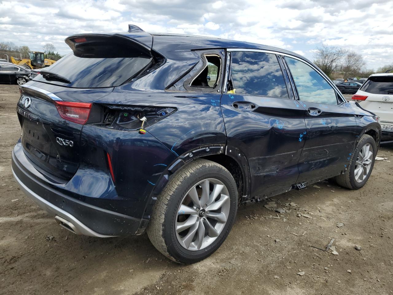 2021 Infiniti Qx50 Pure VIN: 3PCAJ5AB8MF106136 Lot: 50511414