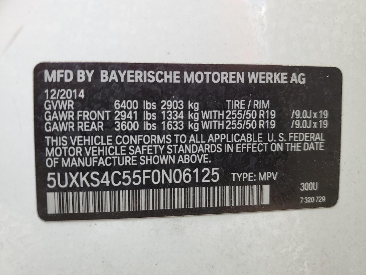 2015 BMW X5 - Image 14