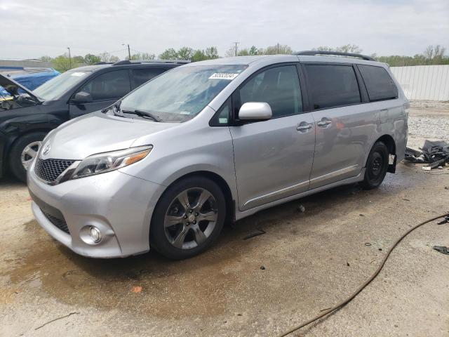  TOYOTA SIENNA 2016 Сріблястий