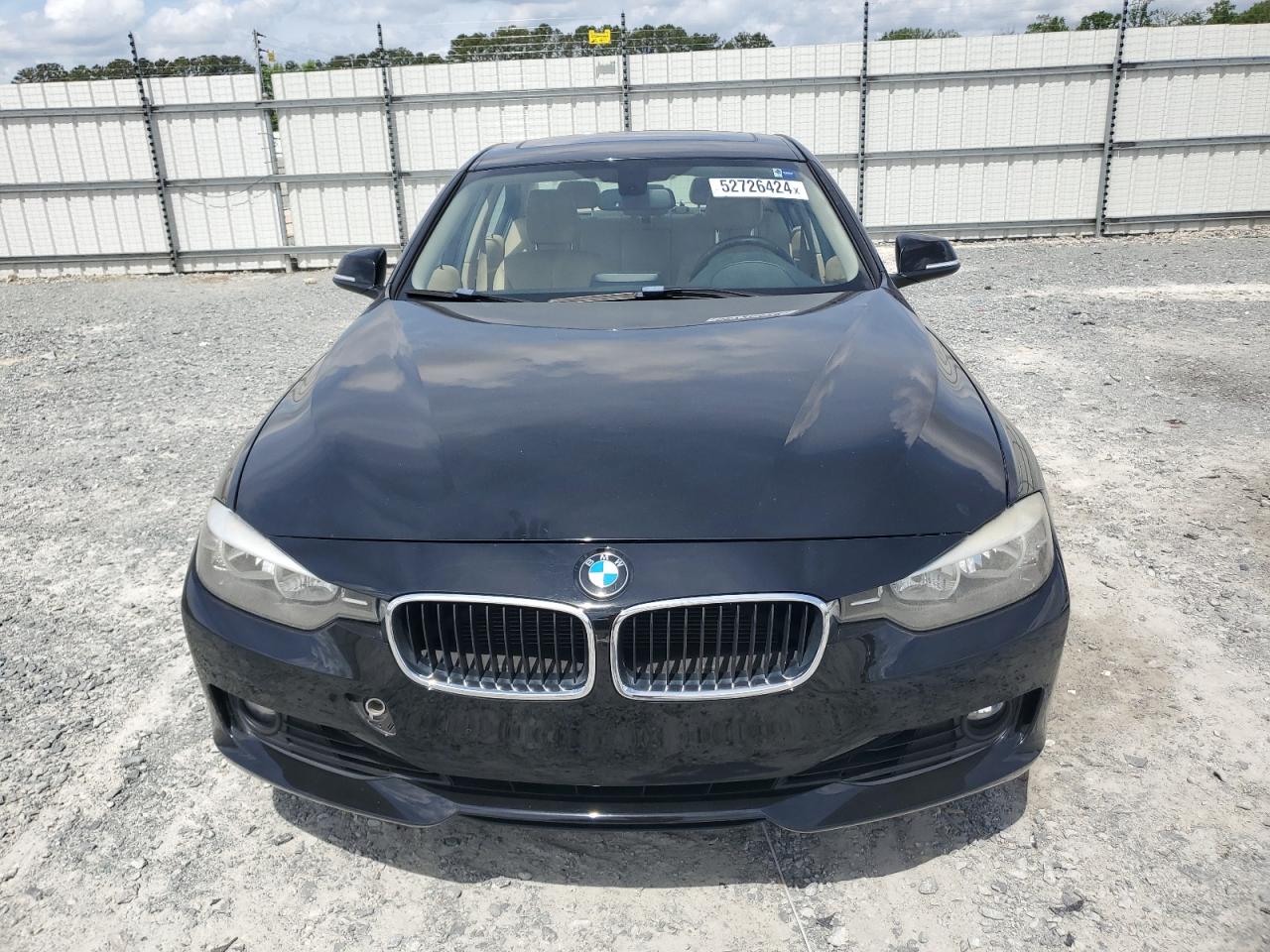 2015 BMW 328 I VIN: WBA3A5G52FNS83051 Lot: 52726424