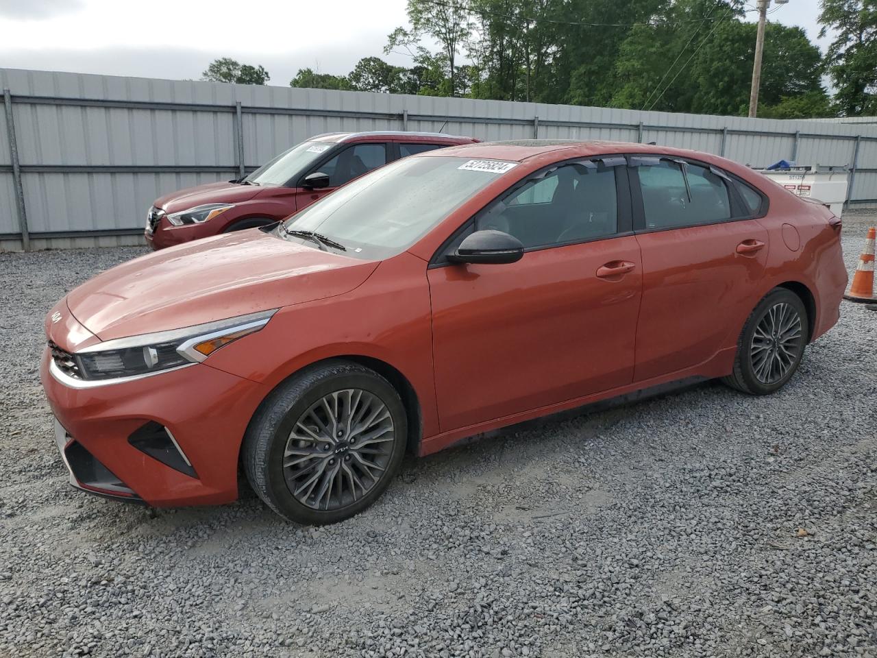 2022 Kia Forte Gt Line VIN: 3KPF54AD6NE450495 Lot: 52725824