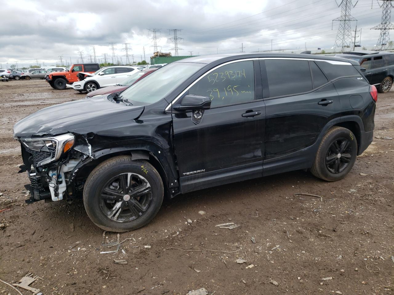 2020 GMC Terrain Sle VIN: 3GKALMEV4LL146341 Lot: 52393174