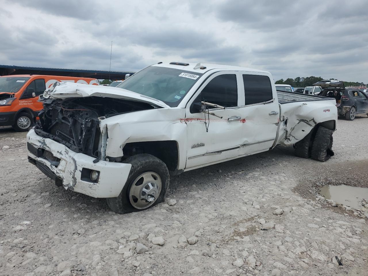 2015 Chevrolet Silverado K3500 High Country продається в Houston, TX - Front End