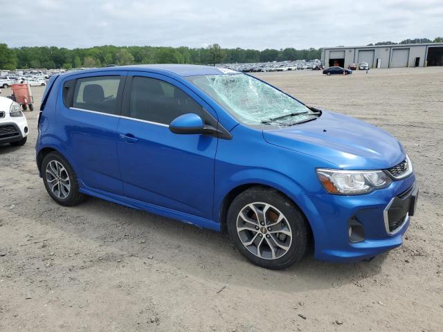 Хэтчбеки CHEVROLET SONIC 2017 Синий