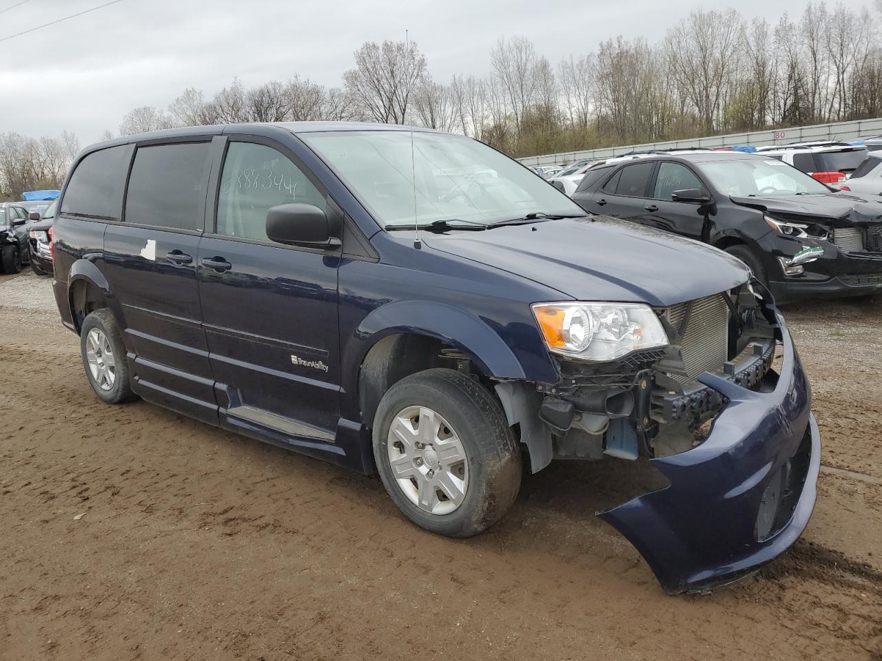 2012 Dodge Grand Caravan Se VIN: 2C4RDGBG3CR398586 Lot: 68883441