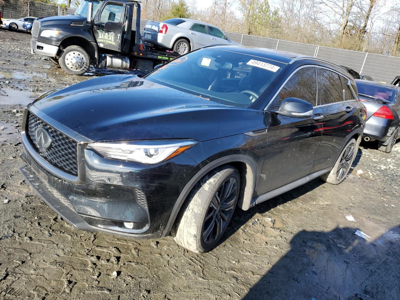 2021 Infiniti Qx50 Luxe VIN: 3PCAJ5BBXMF102510 Lot: 49413774
