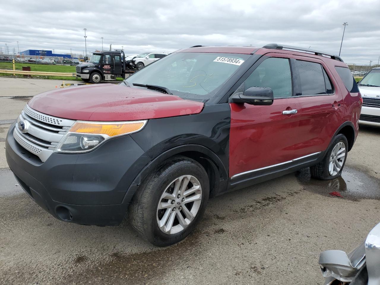 2015 Ford Explorer Xlt იყიდება Woodhaven-ში, MI - Front End