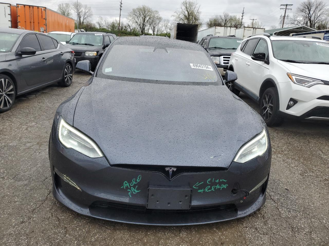 2021 Tesla Model S VIN: 5YJSA1E5XMF438208 Lot: 49043194