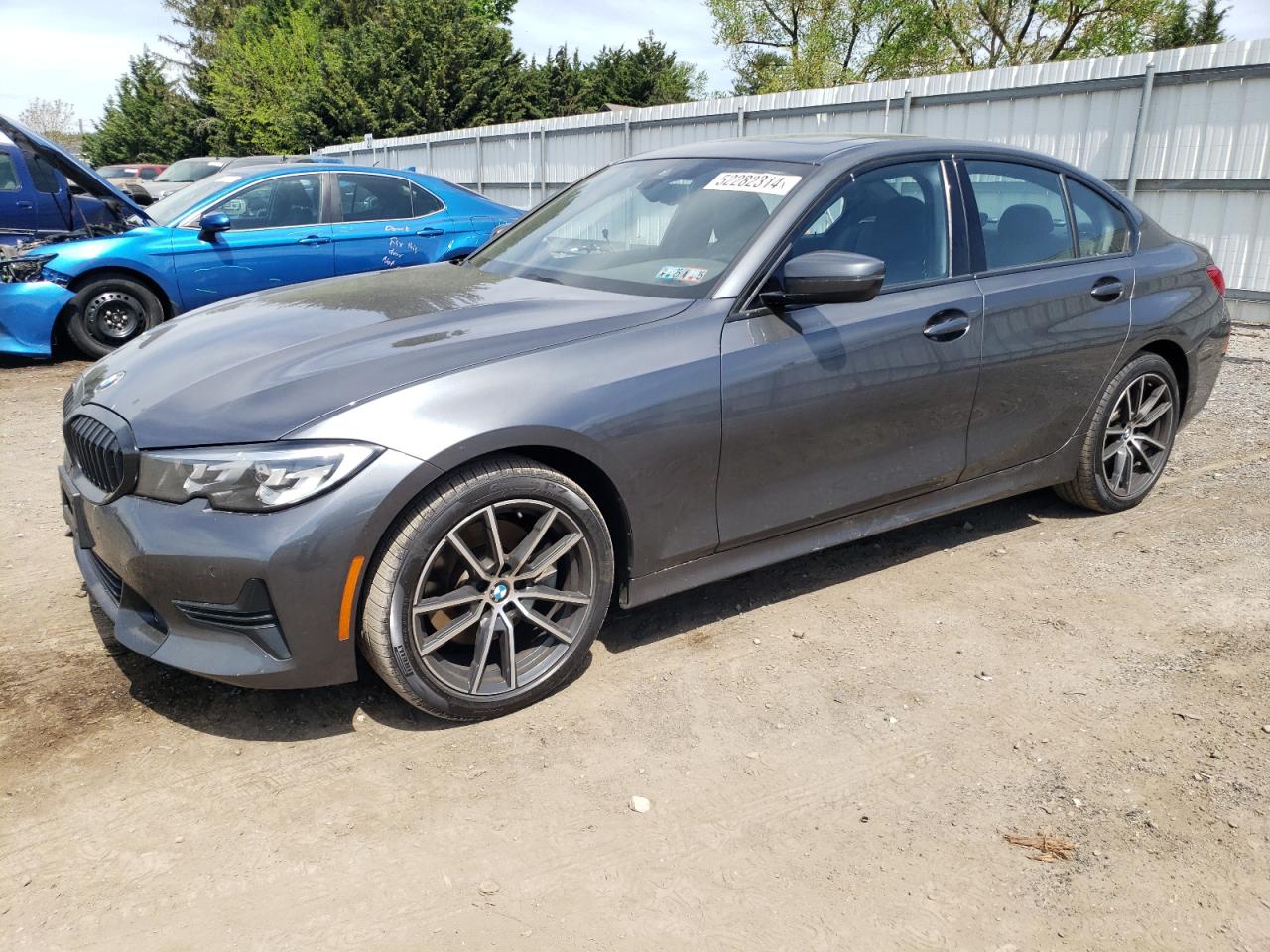 VIN WBA5R7C55KFH09504 2019 BMW 3 SERIES no.1