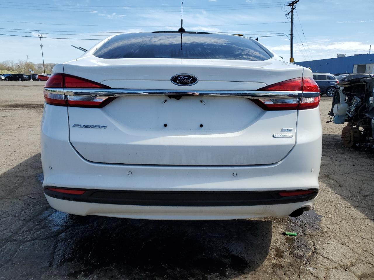 2018 Ford Fusion Se VIN: 3FA6P0HD8JR196242 Lot: 51297844