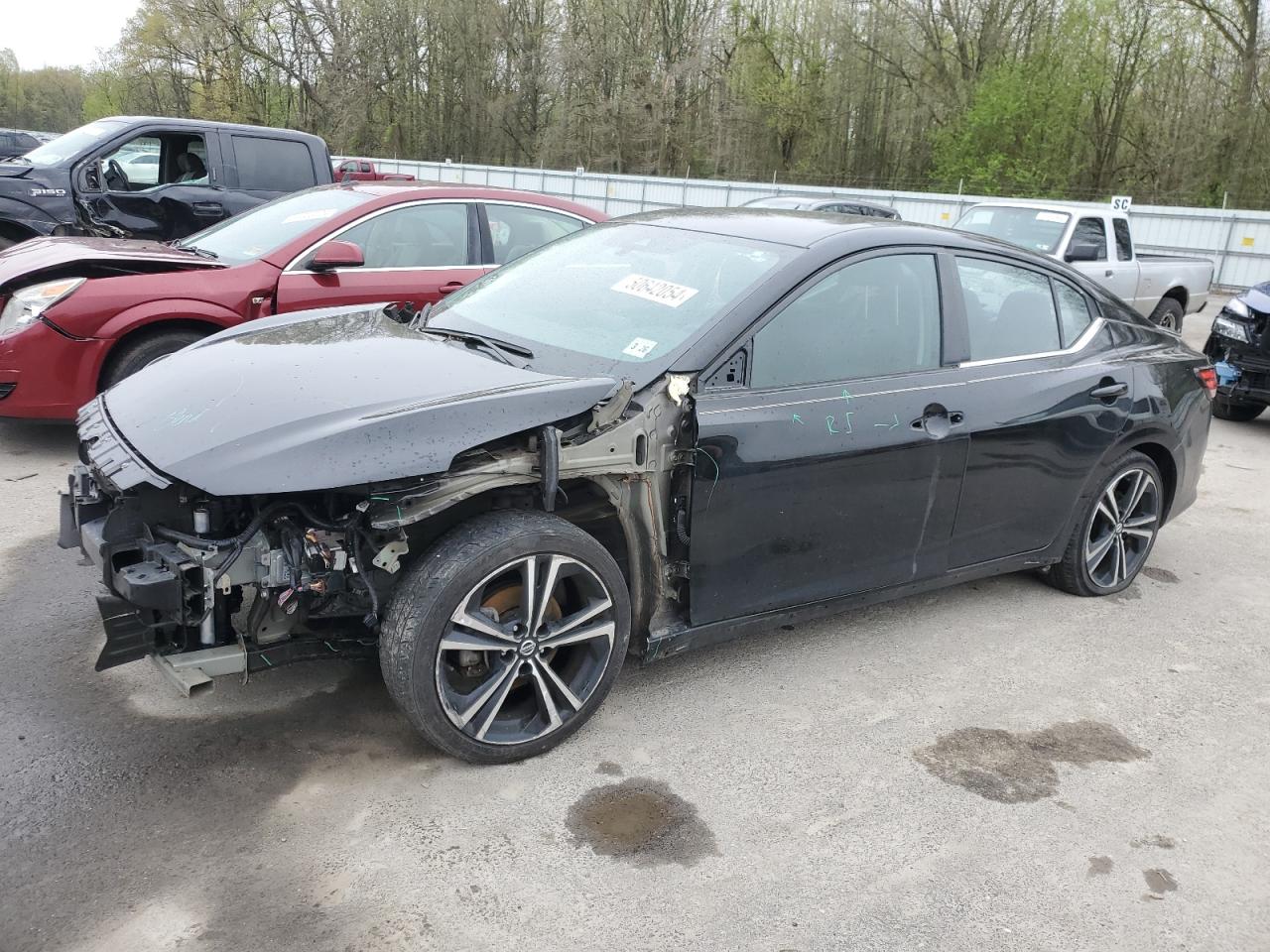 2021 Nissan Sentra Sr VIN: 3N1AB8DV2MY229295 Lot: 50642054