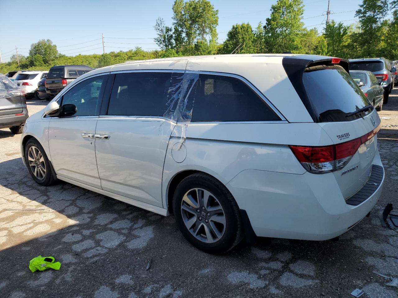 2017 Honda Odyssey Touring VIN: 5FNRL5H96HB015940 Lot: 53110764