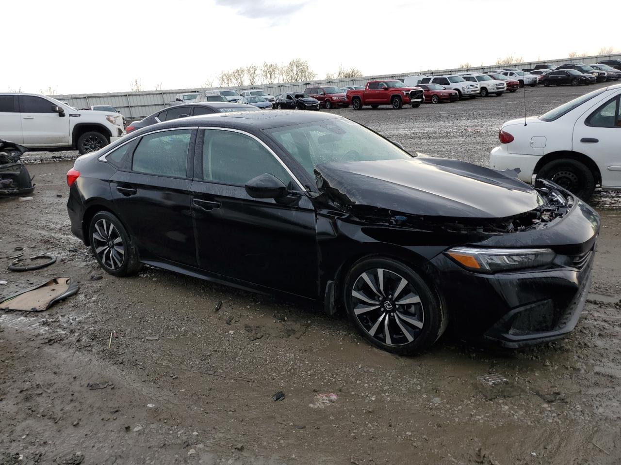 2022 Honda Civic Ex VIN: 2HGFE1F73NH316177 Lot: 48764654