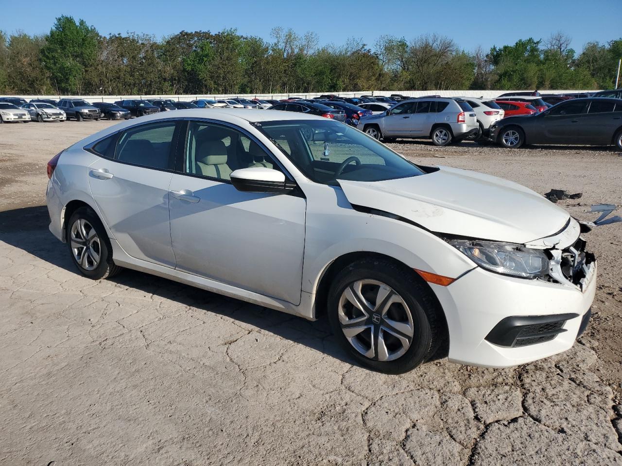 2018 Honda Civic Lx VIN: 19XFC2F54JE025637 Lot: 50233524