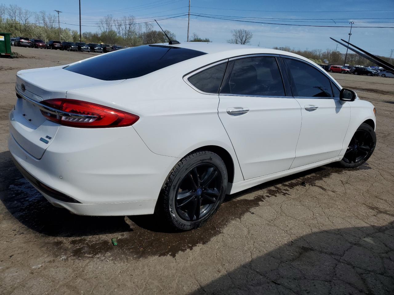 2018 Ford Fusion Se VIN: 3FA6P0HD8JR196242 Lot: 51297844