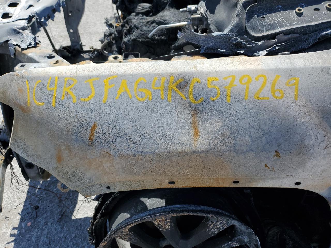 2019 Jeep Grand Cherokee Laredo VIN: 1C4RJFAG4KC579269 Lot: 49603294