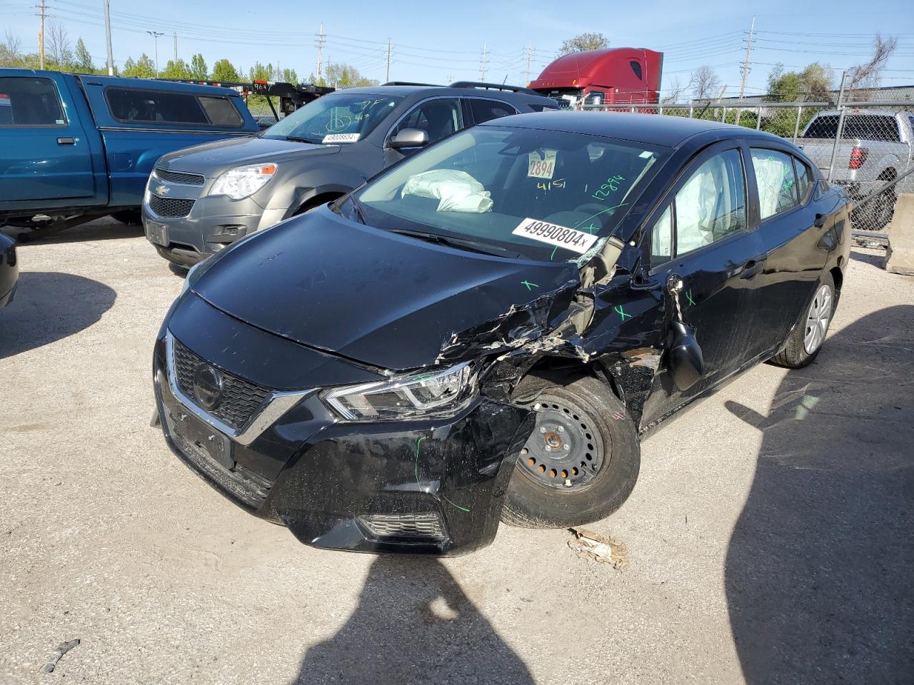 2021 Nissan Versa S VIN: 3N1CN8DV2ML896932 Lot: 49990804