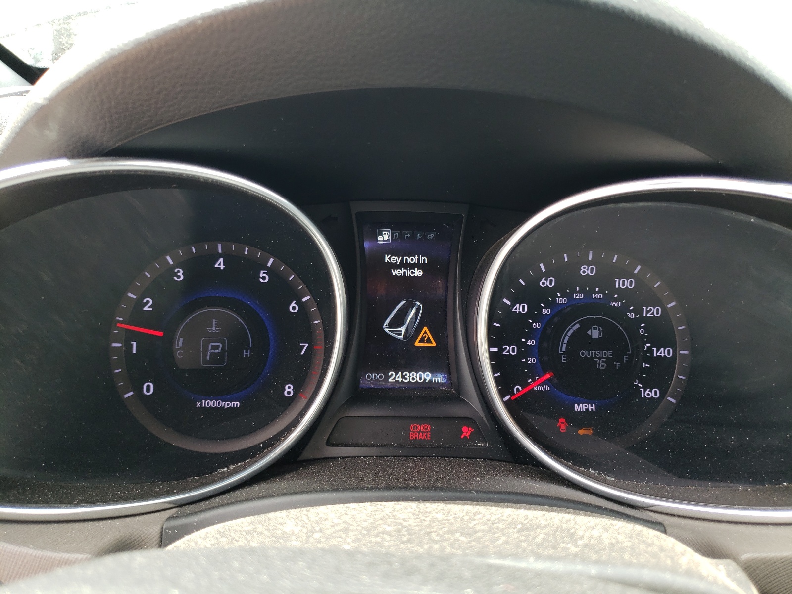 5XYZU3LBXEG138933 2014 Hyundai Santa Fe Sport