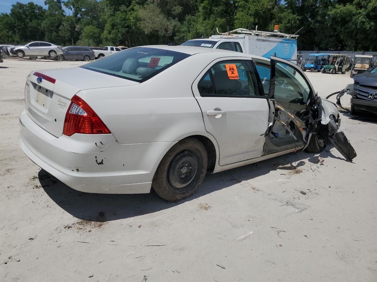 2011 Ford Fusion S VIN: 3FAHP0GA4BR268555 Lot: 51028794