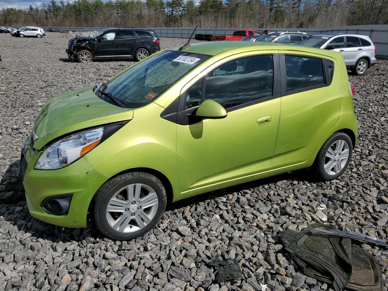 2013 Chevrolet Spark 1Lt VIN: KL8CD6S96DC571795 Lot: 50782734