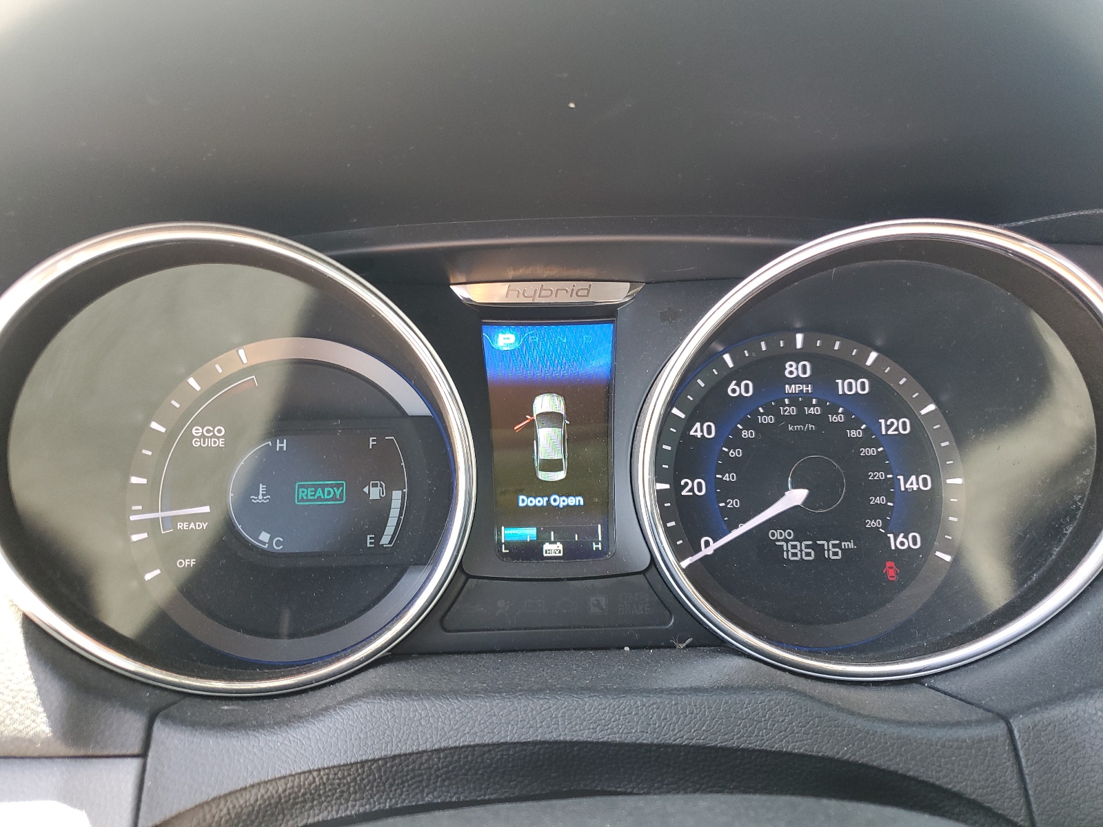 KMHEC4A41DA082841 2013 Hyundai Sonata Hybrid