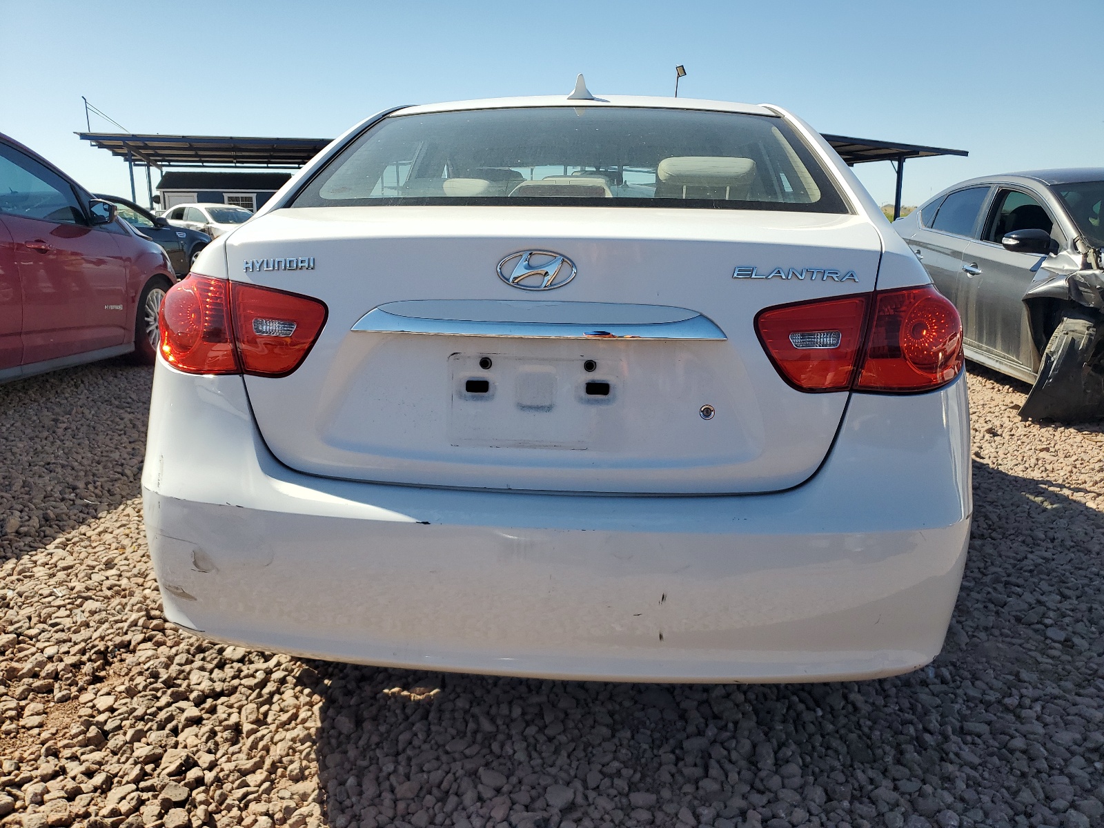 KMHDU4AD0AU865619 2010 Hyundai Elantra Blue