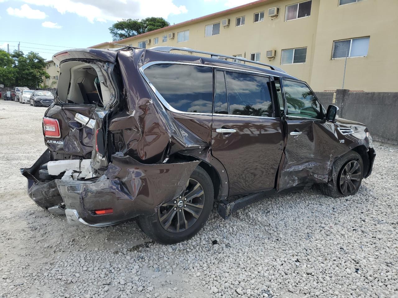 2017 Nissan Armada Platinum VIN: JN8AY2NF9H9300279 Lot: 52273214