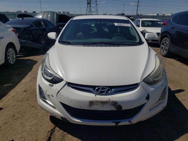  HYUNDAI ELANTRA 2014 Білий