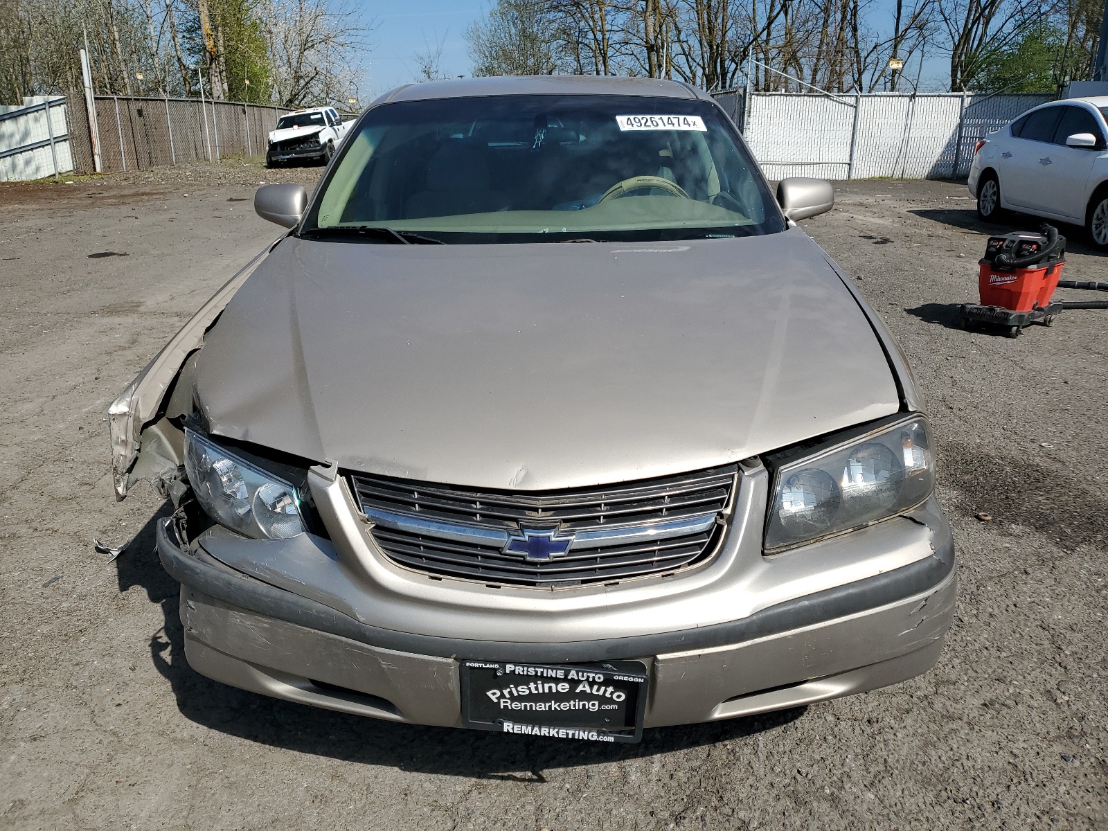 2G1WF52E839373272 2003 Chevrolet Impala