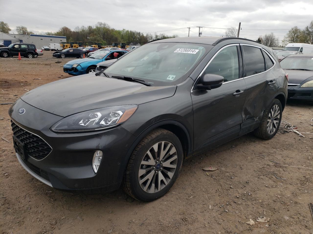 2020 Ford Escape Titanium VIN: 1FMCU9J95LUB43182 Lot: 51286914