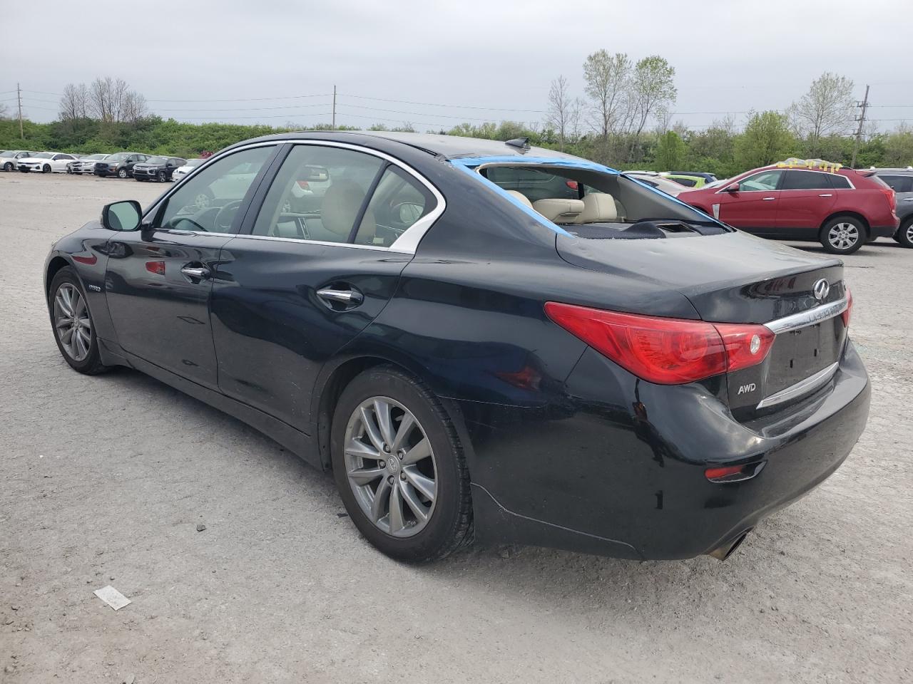 2014 Infiniti Q50 Hybrid Premium VIN: JN1AV7AR9EM701165 Lot: 48961434