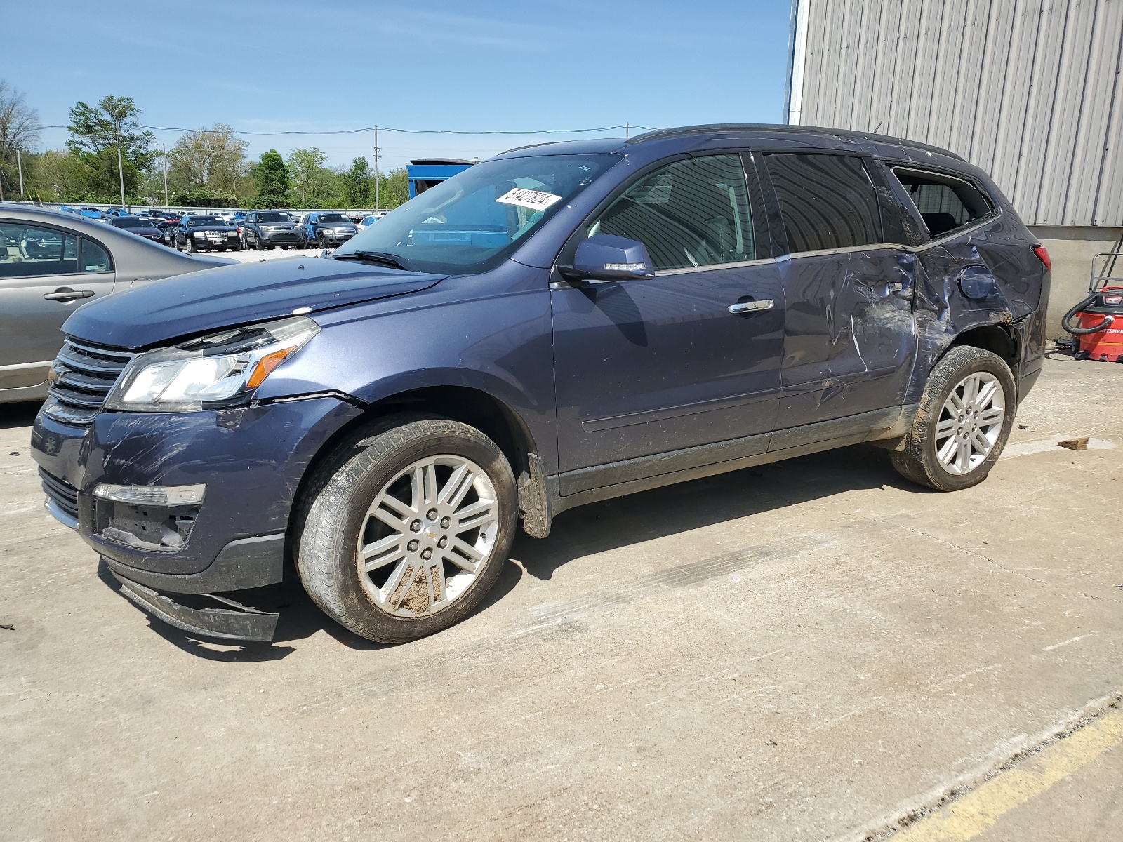 2014 Chevrolet Traverse Lt vin: 1GNKVGKD7EJ236477