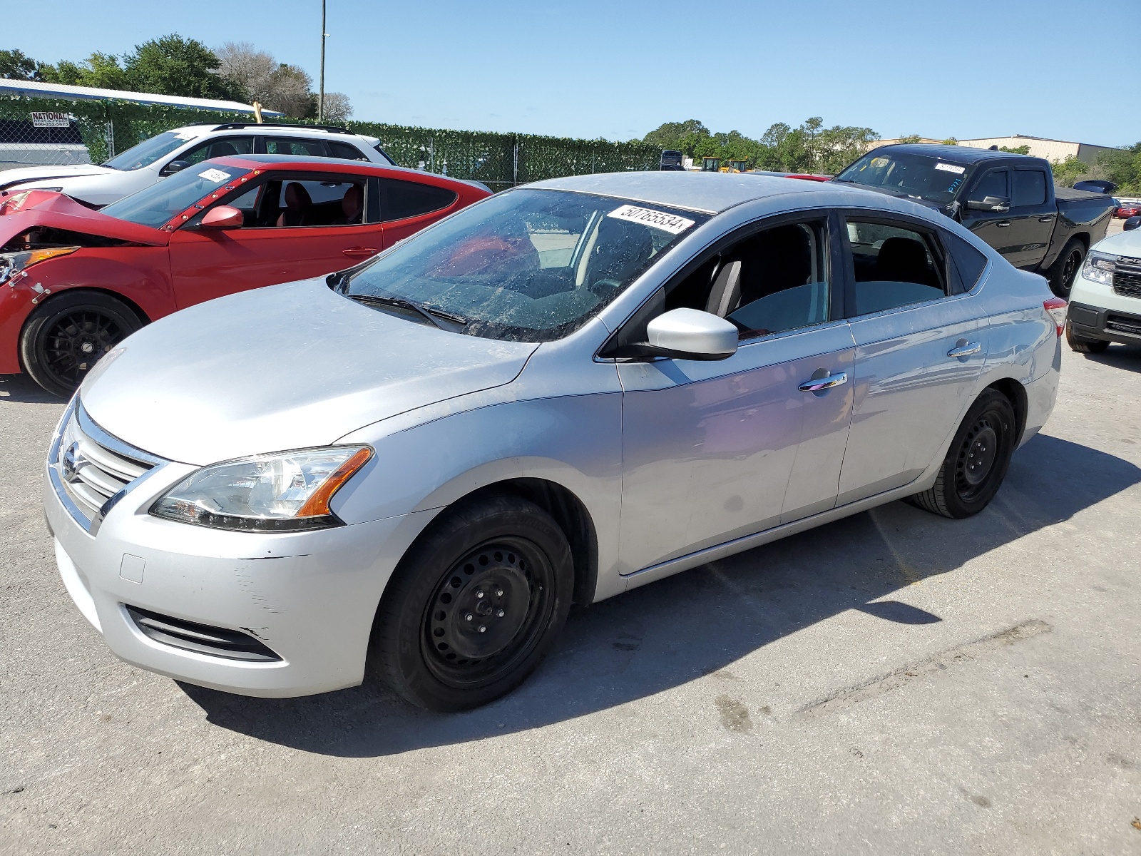 2015 Nissan Sentra S vin: 3N1AB7AP4FL676663