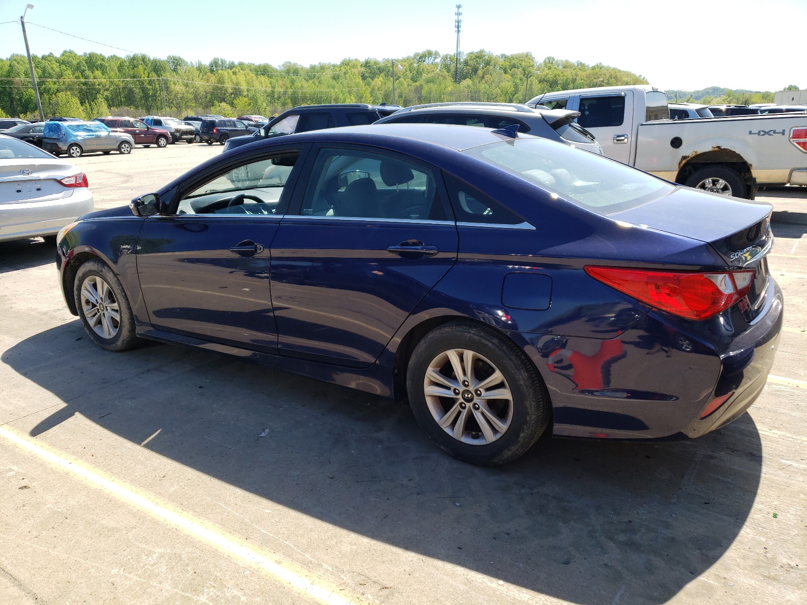 2014 Hyundai Sonata Gls vin: 5NPEB4AC3EH882887