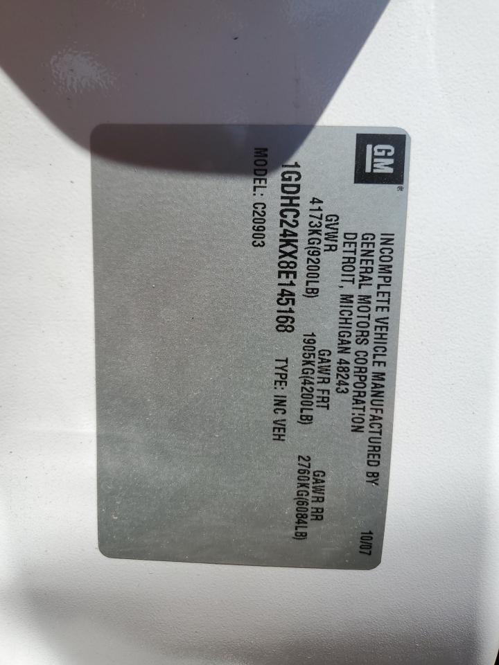 2008 GMC Sierra C2500 Heavy Duty VIN: 1GDHC24KX8E145168 Lot: 53098864