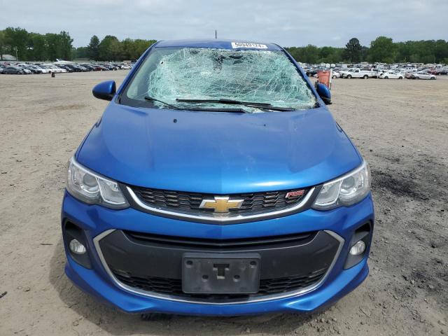 Хэтчбеки CHEVROLET SONIC 2017 Синий