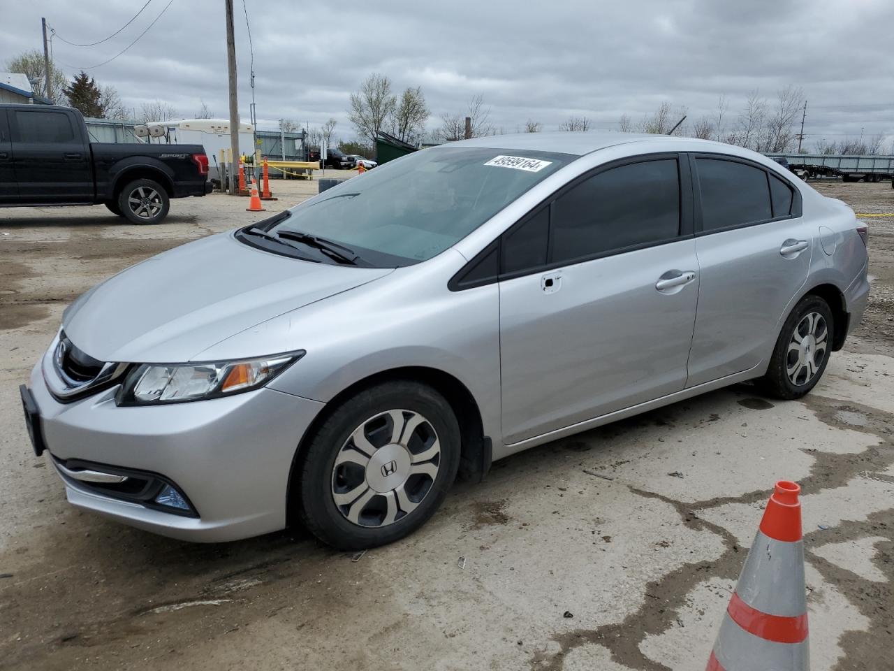 2015 Honda Civic Hybrid VIN: 19XFB4F20FE000018 Lot: 49599164