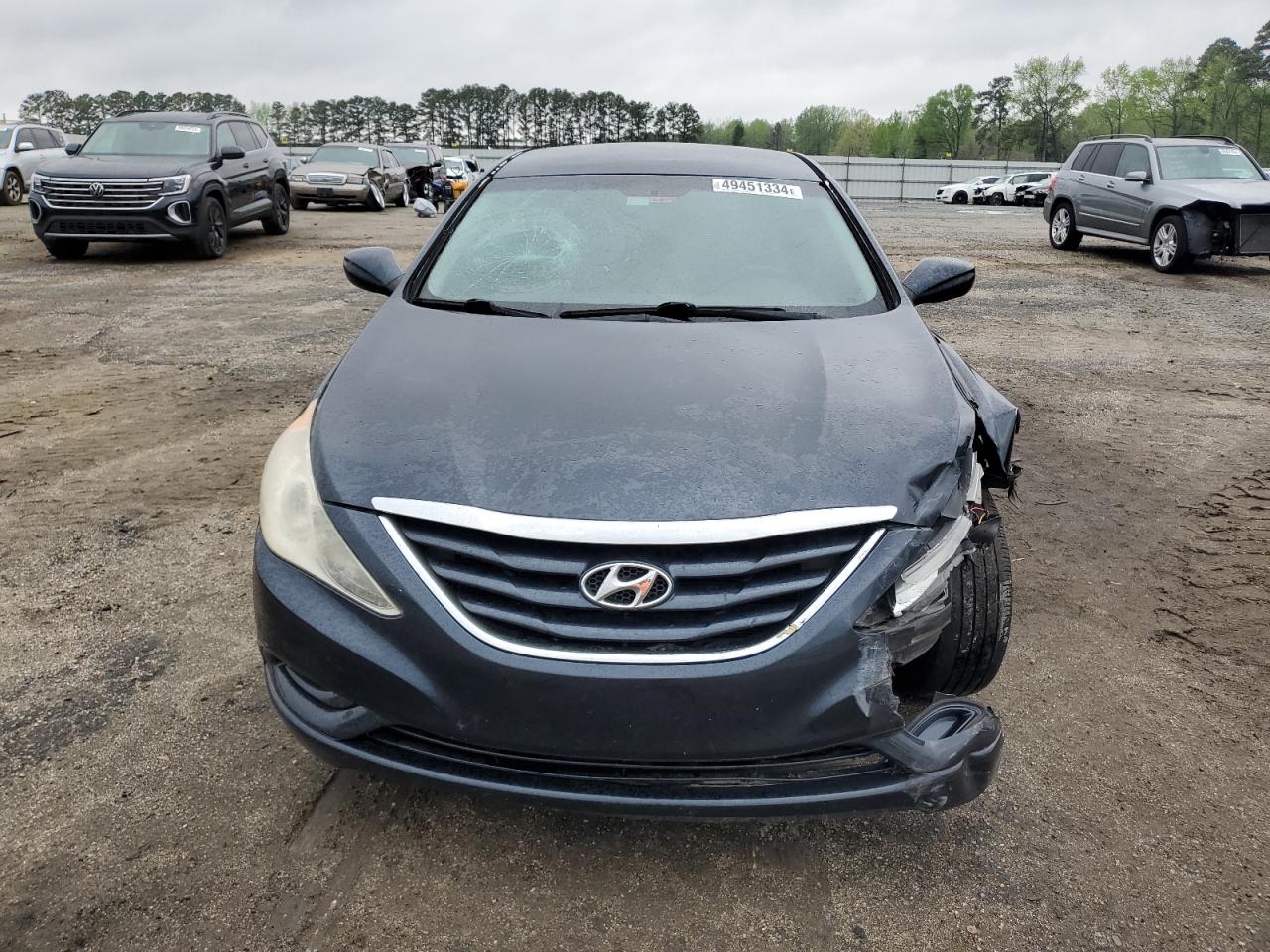 2012 Hyundai Sonata Gls VIN: 5NPEB4AC4CH402675 Lot: 49451334